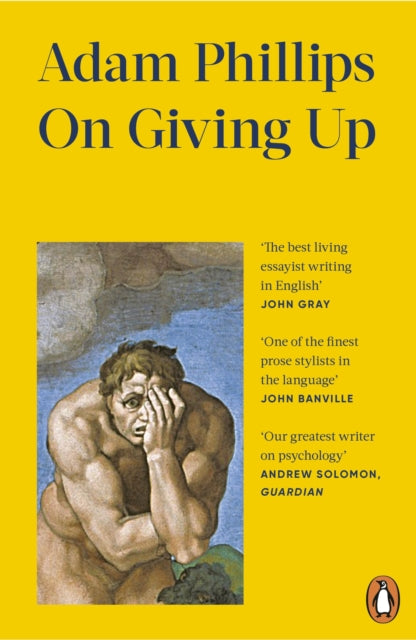 Front cover of On Giving Up, paperback