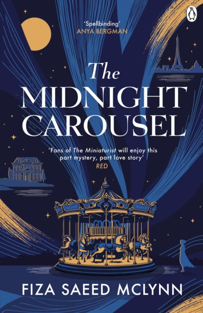 Front cover of The Midnight Carousel by Fiza Saeed McLynn, paperback