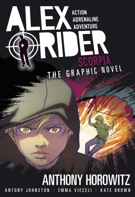 Front cover of Scorpia Graphic Novel, paperback
