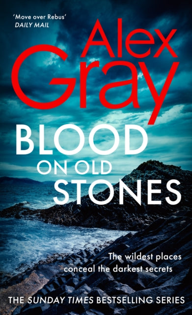 Front cover of Blood on Old Stones by Alex Gray, hardback