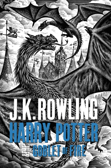 Front cover of Harry Potter and the Goblet of Fire by J.K. Rowling, hardback
