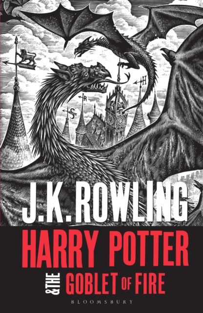 Front cover of Harry Potter and the Goblet of Fire by J.K. Rowling, paperback