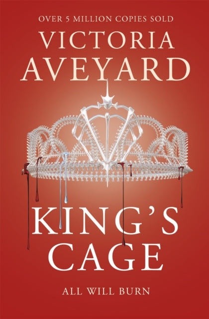 Front cover of King's Cage by Victoria Aveyard, paperback