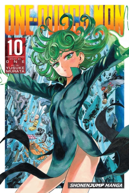 Front cover of One-Punch Man, Vol. 10 by ONE, paperback