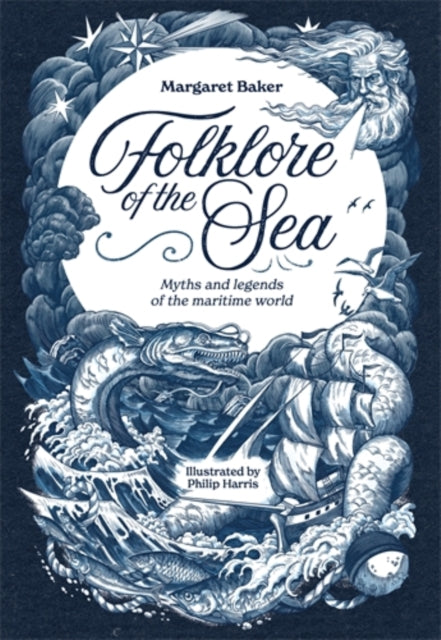 Front cover of Folklore of the Sea by Margaret Baker, hardback