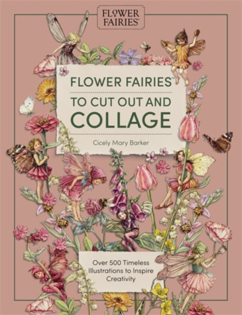 Front cover of Flower Fairies to Cut out and Collage by David & Charles Publishing, paperback