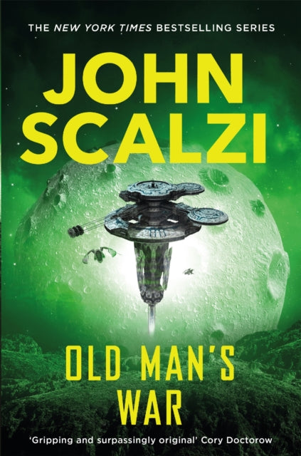 Front cover of Old Man's War by John Scalzi, paperback