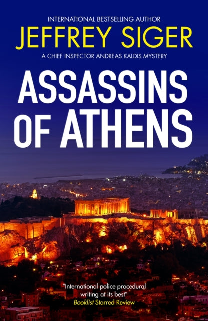 Front cover of Assassins of Athens by Jeffrey Siger, paperback