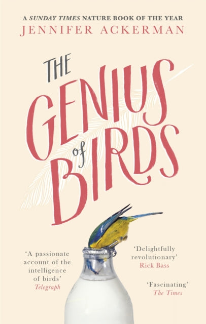 Front cover of The Genius of Birds by Jennifer Ackerman, paperback