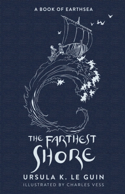 Front cover of The Farthest Shore by Ursula K. Le Guin, hardback