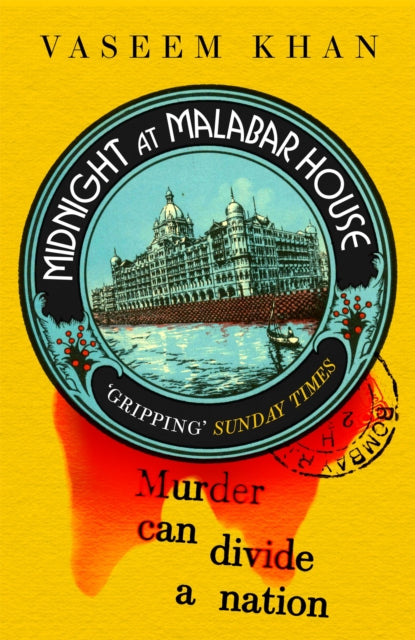 Front cover of Midnight at Malabar House (The Malabar House Series) by Vaseem Khan, paperback
