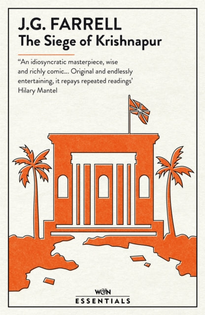 Front cover of The Siege Of Krishnapur by J.G. Farrell, paperback