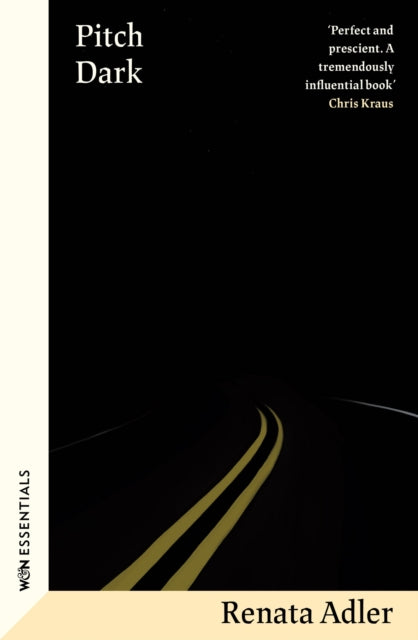 Front cover of Pitch Dark by Renata Adler, paperback