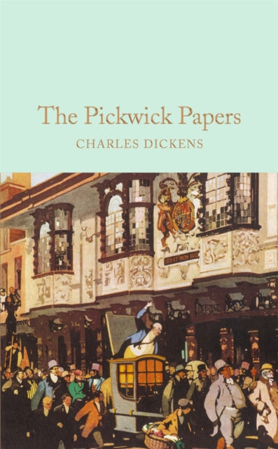 Front cover of The Pickwick Papers by Charles Dickens, hardback