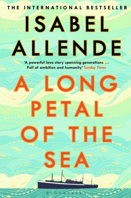 Front cover of A Long Petal of the Sea by Isabel Allende, paperback