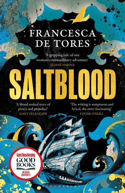 Front cover of Saltblood by Francesca de Tores, paperback