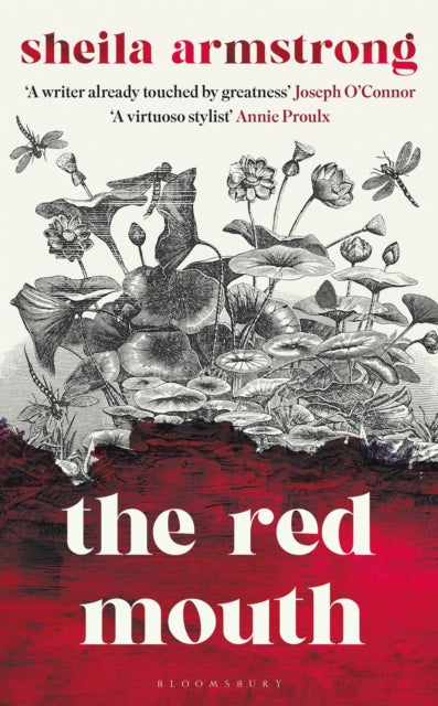 Front cover of The Red Mouth by Sheila Armstrong, hardback
