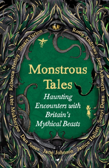 Front cover of Monstrous Tales, hardback