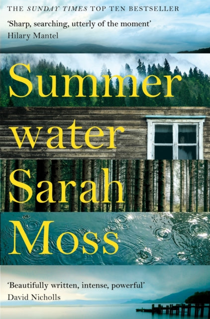 Front cover of Summerwater by Sarah Moss, paperback