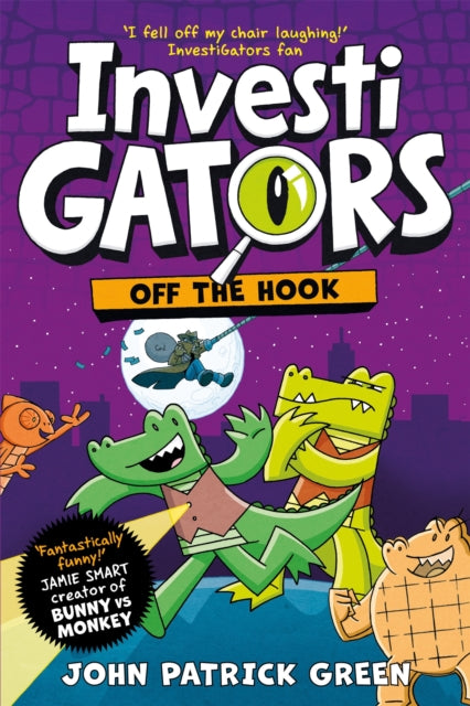 Front cover of InvestiGators: Off the Hook by John Patrick Green, paperback