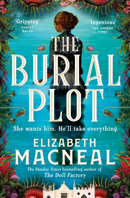 Front cover of The Burial Plot by Elizabeth Macneal, paperback