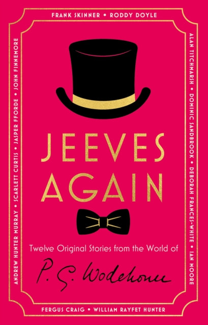 Front cover of Jeeves Again by Andrew Hunter Murray, hardback