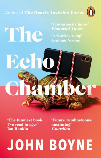Front cover of The Echo Chamber by John Boyne, paperback