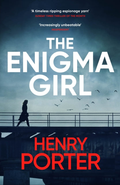 Front cover of The Enigma Girl by Henry Porter, paperback