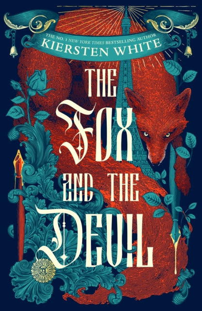 Front cover of The Fox and the Devil by Kiersten White, hardback