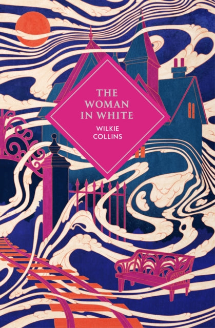 Front cover of The Woman in White by Wilkie Collins, hardback