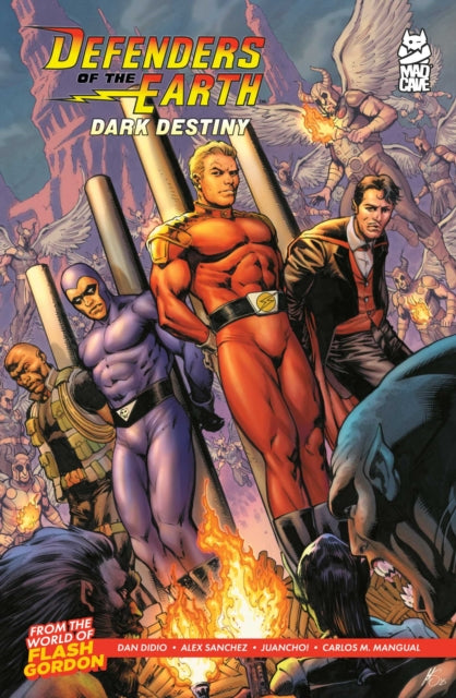 Front cover of Defenders of the Earth by Dan DiDio, paperback