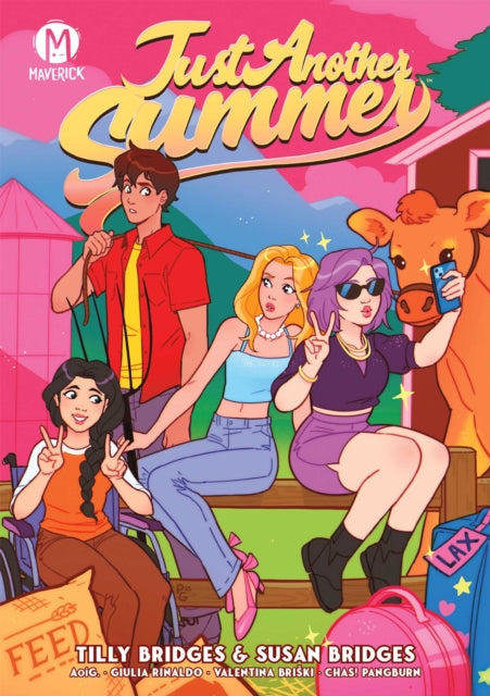 Front cover of Just Another Summer by Gaia Fredella, hardback