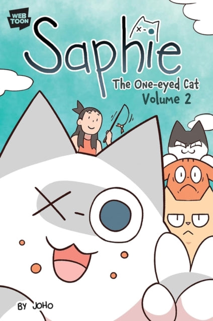 Front cover of Saphie the One-Eyed Cat Volume 2 by Joho, paperback