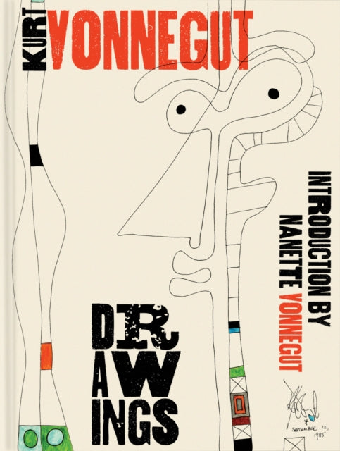 Front cover of Kurt Vonnegut Drawings by Peter Reed, hardback