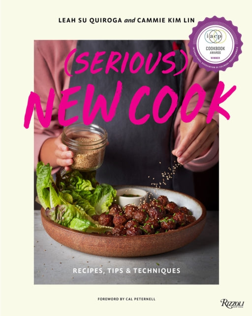 Front cover of (Serious) New Cook by Leah Su Quiroga, hardback