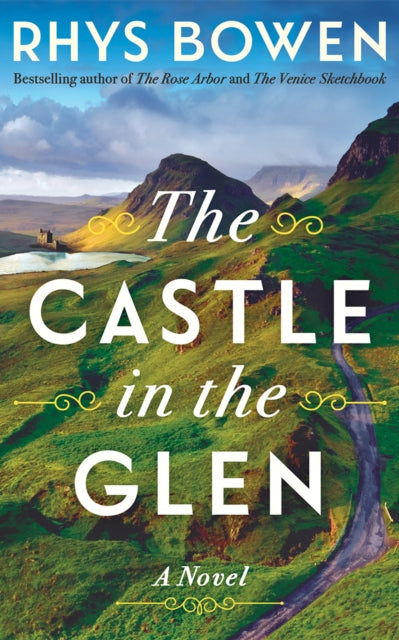Front cover of The Castle in the Glen by Rhys Bowen, hardback