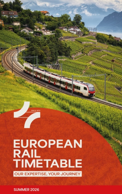 European Rail Timetable Summer 2026 - Chris Woodcock