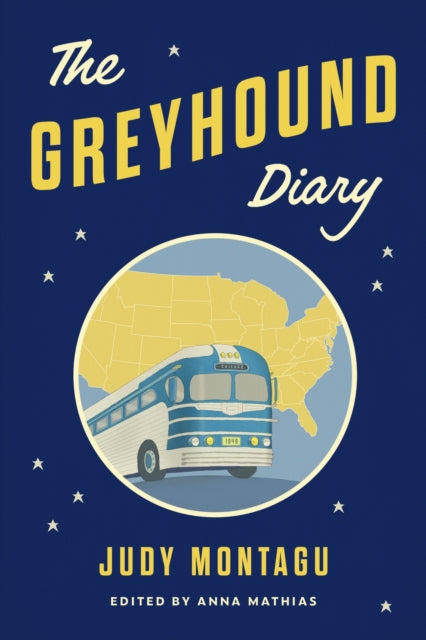 Front cover of The Greyhound Diary by Anna Mathias, hardback