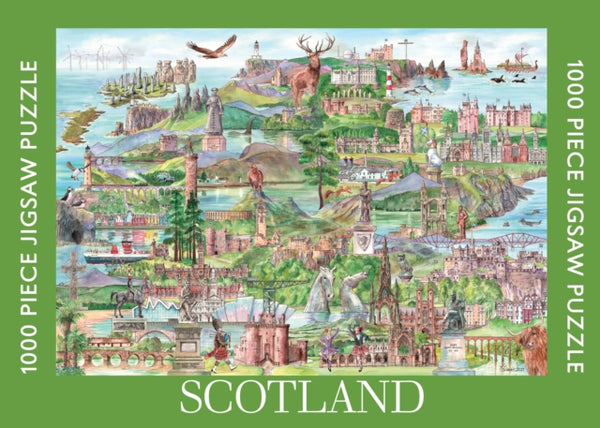 Scotland: 1000 Piece Jigsaw - K.J. Lewis