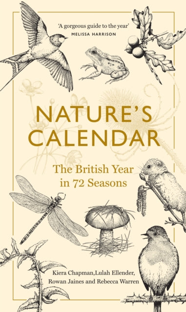 Front cover of Nature's Calendar by Rowan Jaines, hardback