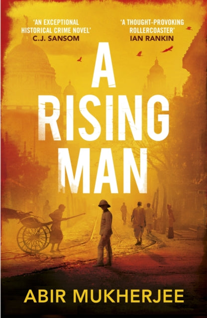 Front cover of A Rising Man by Abir Mukherjee, paperback
