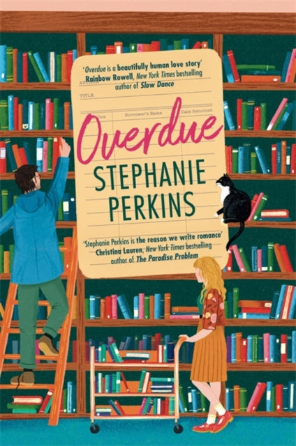 Front cover of Overdue by Stephanie Perkins, hardback