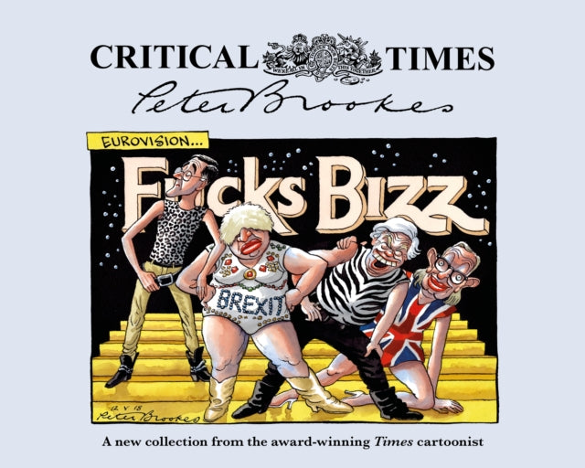 Front cover of Critical Times by Peter Brookes, hardback