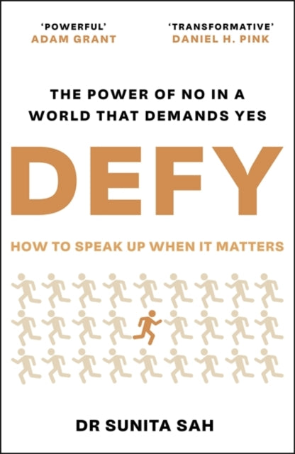 Front cover of Defy by Dr Sunita Sah, paperback