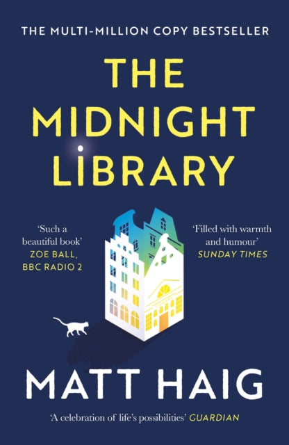 Front cover of The Midnight Library by Matt Haig, paperback