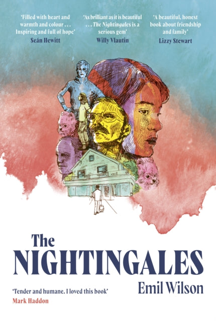 Front cover of The Nightingales by Emil Wilson, hardback