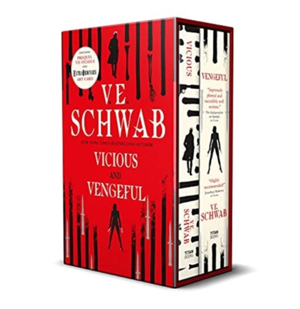 Vicious/Vengeful slipcase - V.E. Schwab
