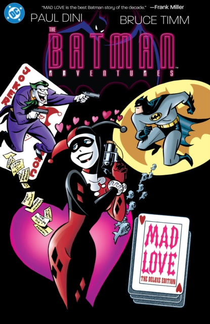 Front cover of Batman Adventures: Mad Love Deluxe Edition (New Edition) by Bruce Timm, hardback