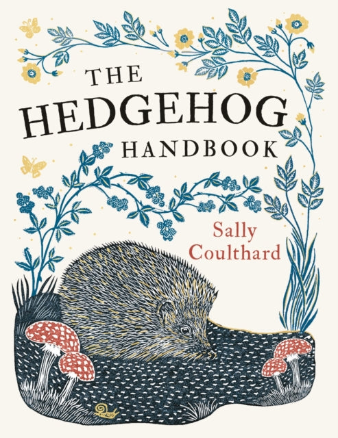 Front cover of The Hedgehog Handbook by Sally Coulthard, paperback