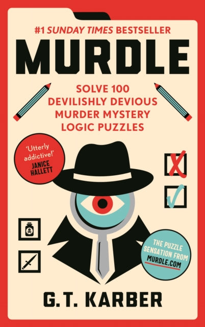 Front cover of Murdle by G.T. Karber, paperback